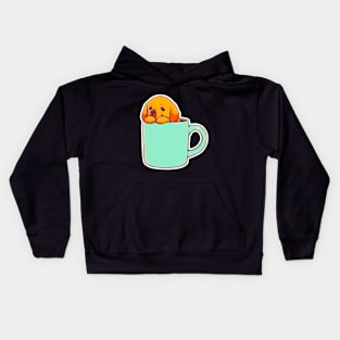 Mini Mocha Doge Kids Hoodie